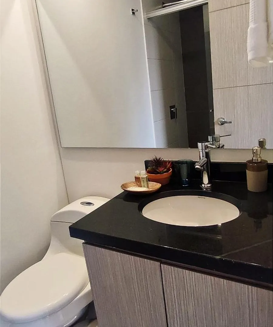 Elegante Y Acogedor Apartaestudio Bogota 0*,